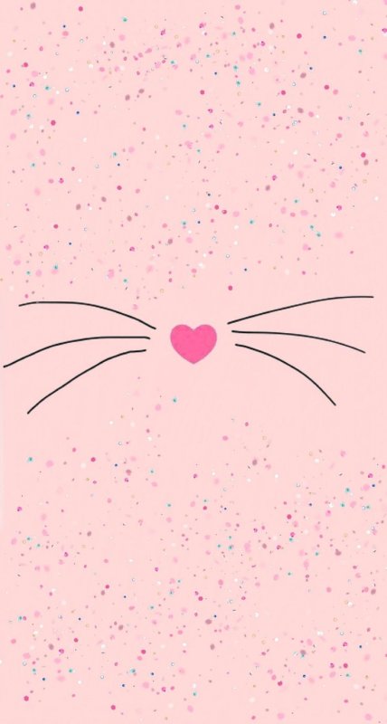 Розовые обои для девочек