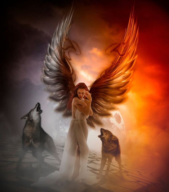 Красивый ангел