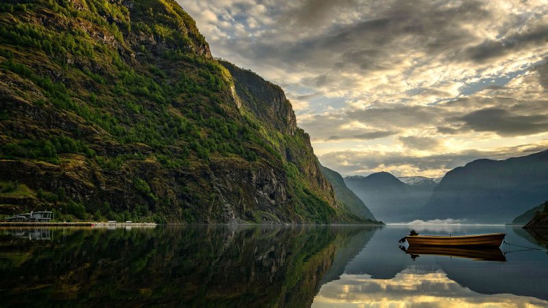 Норвегия фьорды Эстетика