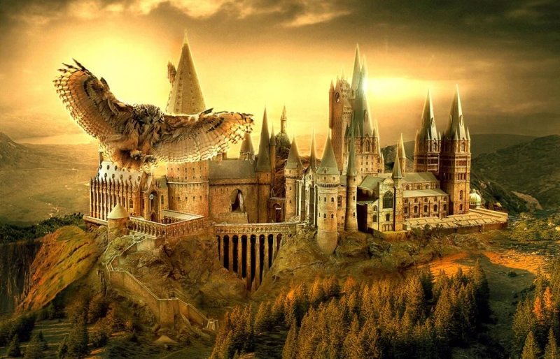 Замок Гарри Поттера