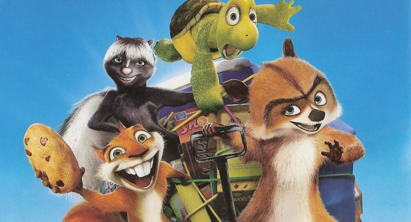Лесная братва мультфильм енот