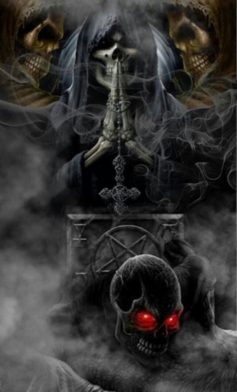 Череп на заставку