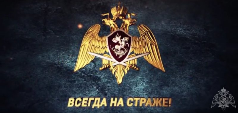 Флаг Росгвардии РФ вневедомственная охрана