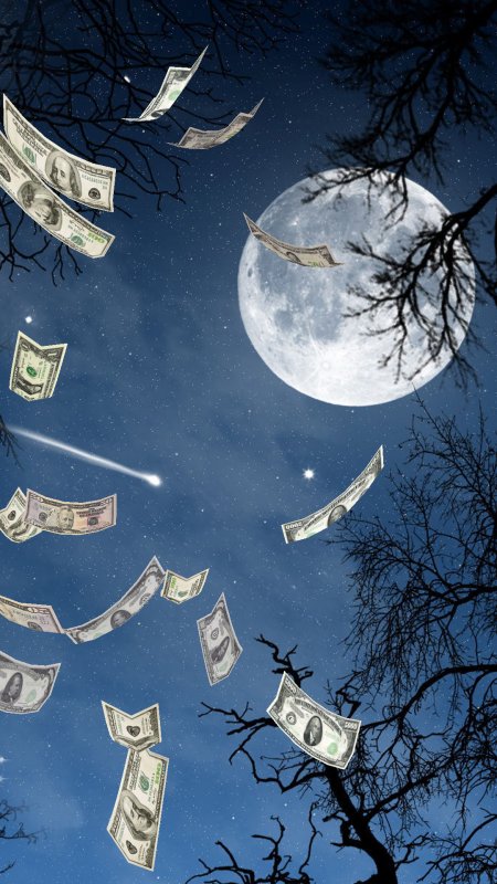 Деньги падают