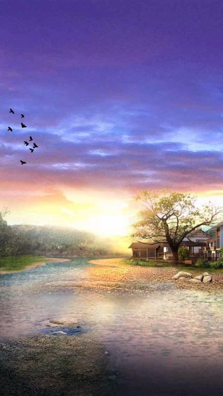 Пейзаж спокойствие