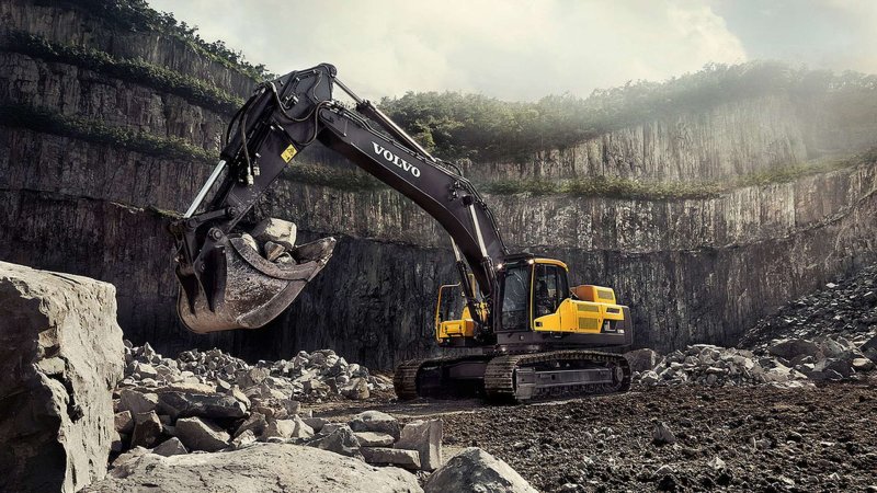 Экскаватор Вольво 480