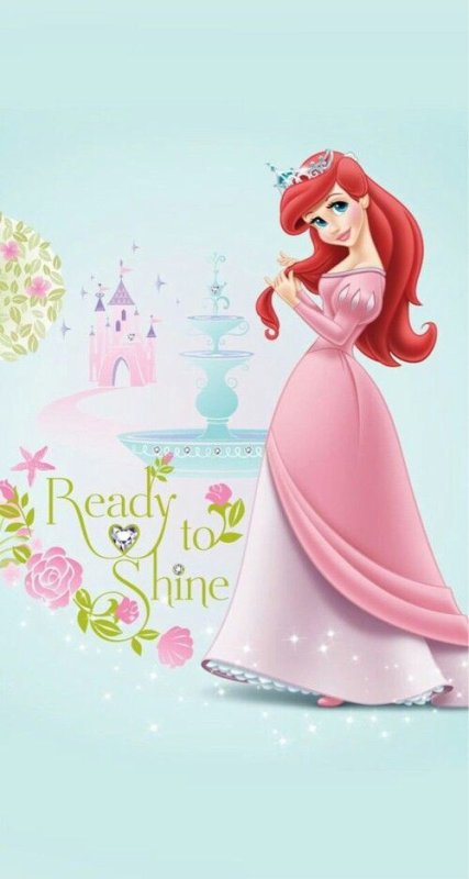 Фон для девочки с принцессами