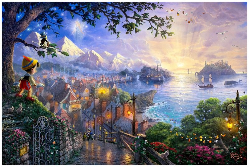 Томас Кинкаде сказочные