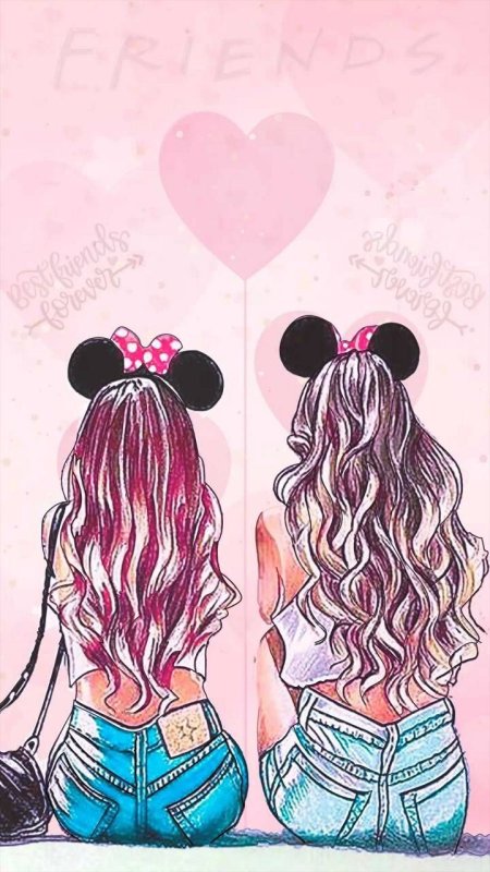 Обои на телефон для девочек