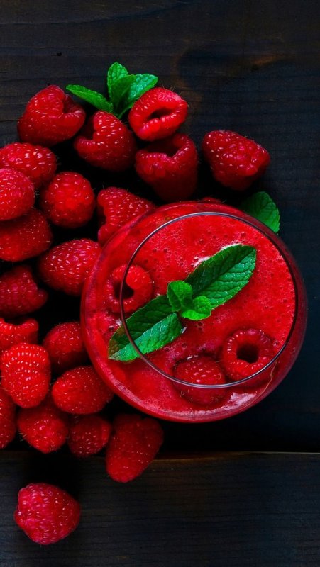 Сочная малина