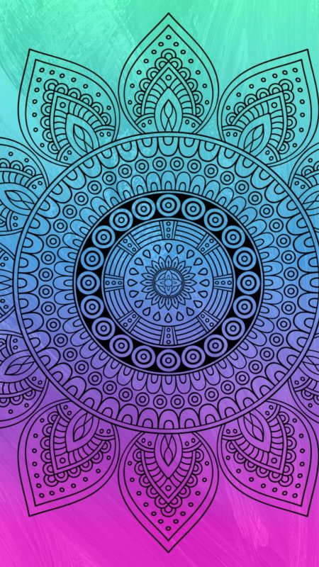 Мандала вертикальная