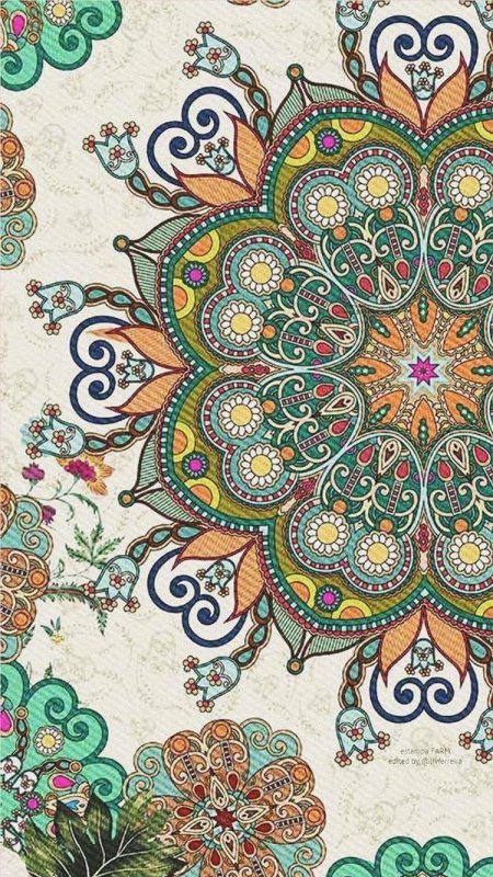 Традиционные индийские узоры