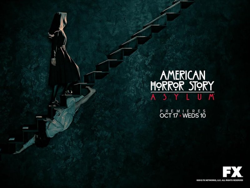American Horror story Asylum Постер