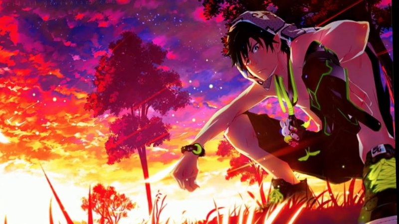 Синий экзорцист 4к