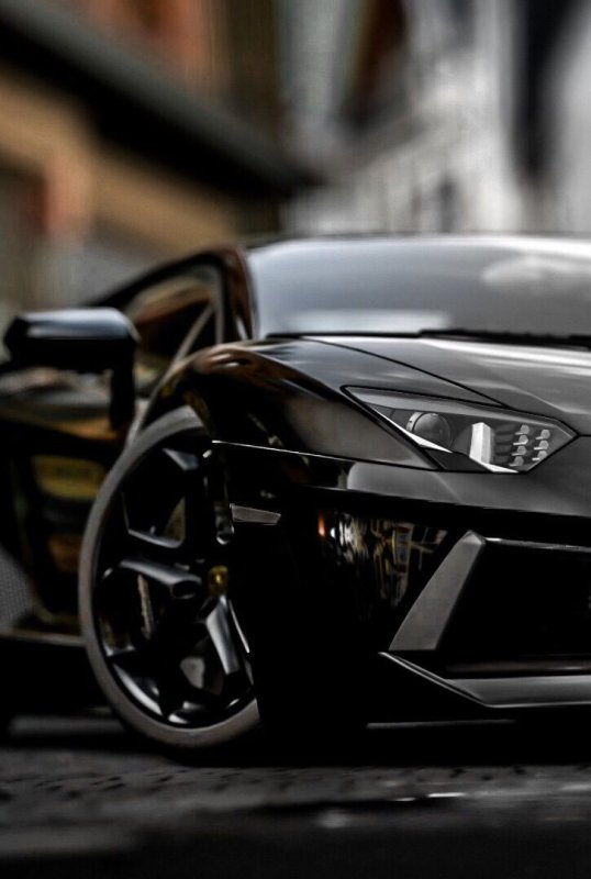 Lamborghini Aventador Black