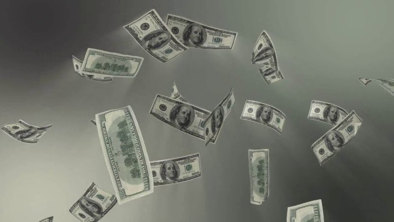 Деньги падают