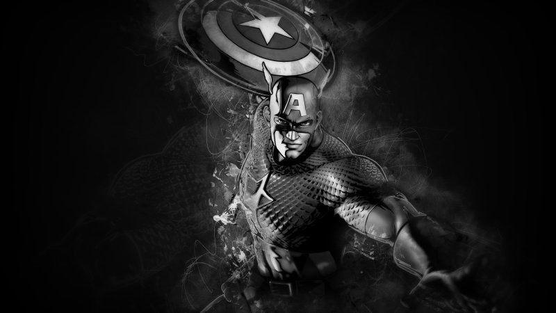 Супергерои Капитан Америка