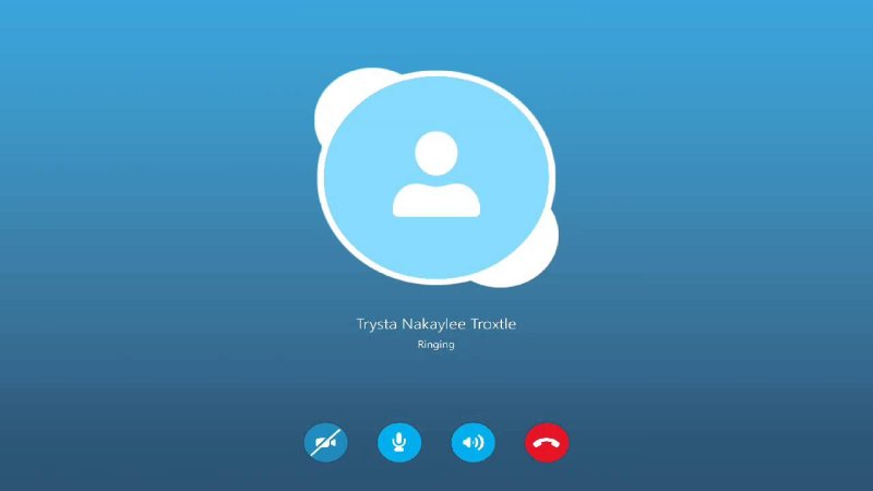 Заставка видеозвонка