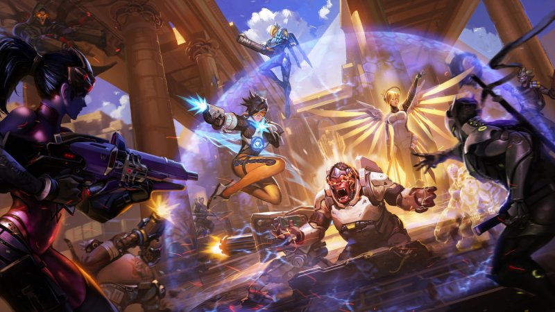 Овервотч арт