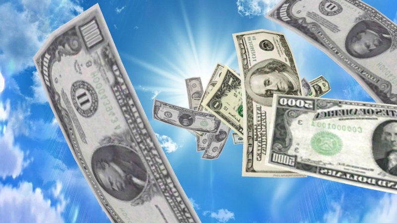 Заставка для привлечения денег