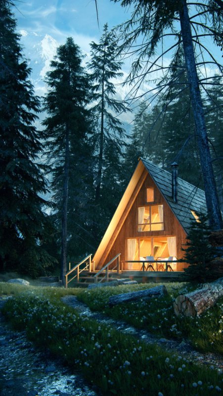 Домик в лесу