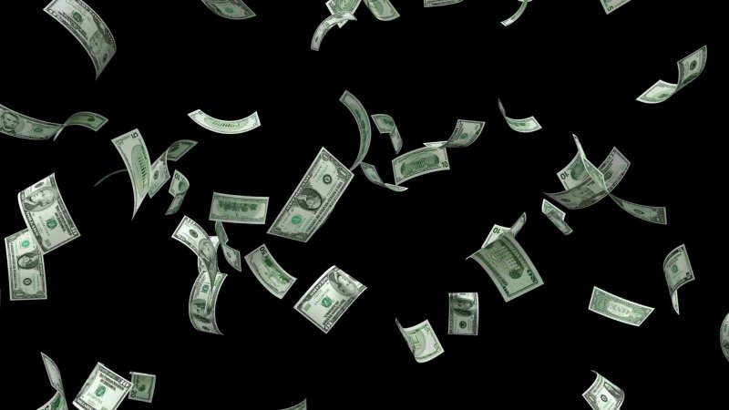 Падающие купюры