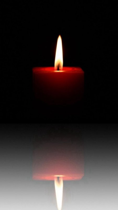 Горящие свечи