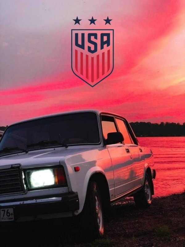 Оперская ВАЗ 2107 белая