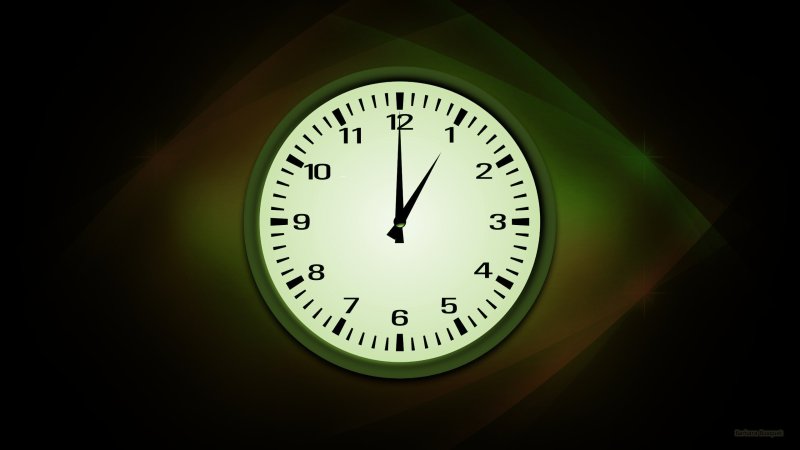 Заставка на часы