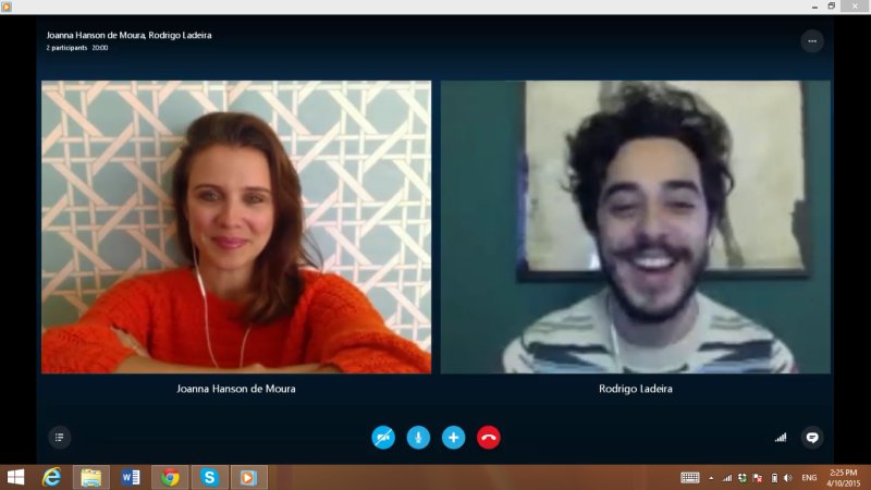 Skype видеозвонок