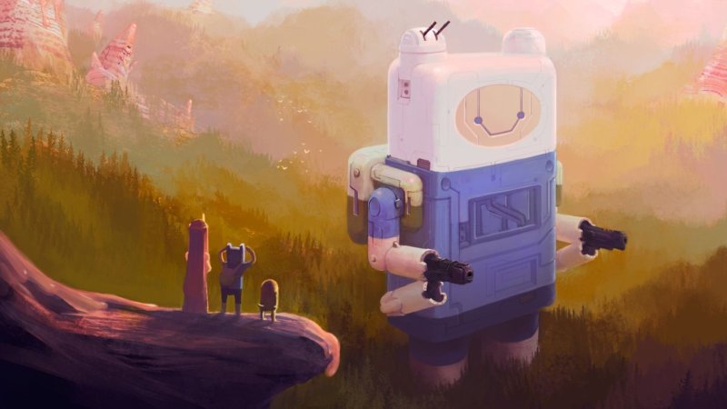 Adventure time на рабочий стол
