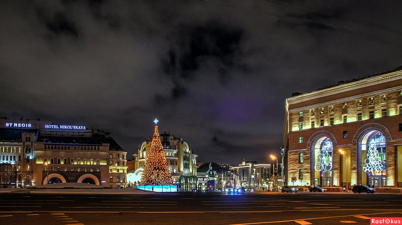 Лубянская площадь в Москве