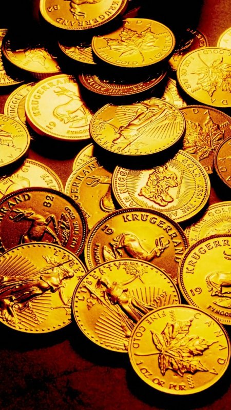 Современные золотые монеты