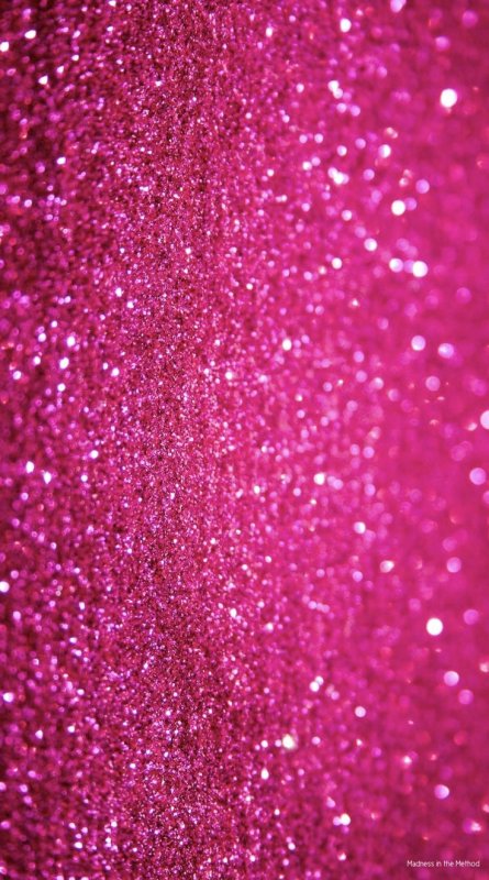 Розовый с блёстками