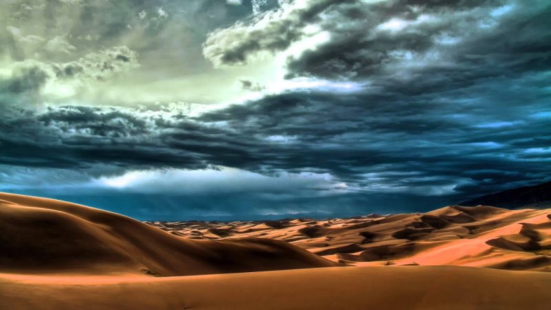 Пустыня фон