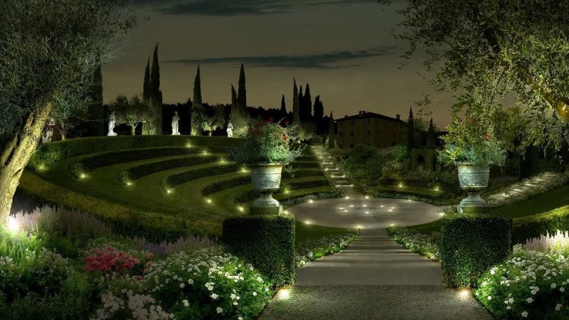 Амфитеатр в садово-Парковом искусстве