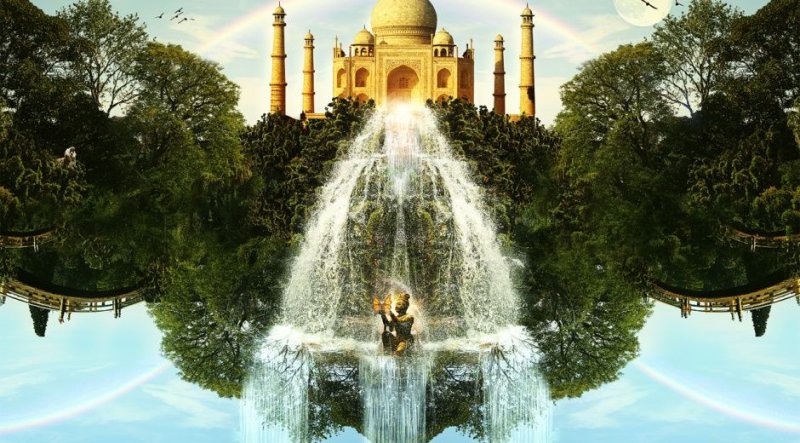 Восточный пейзаж