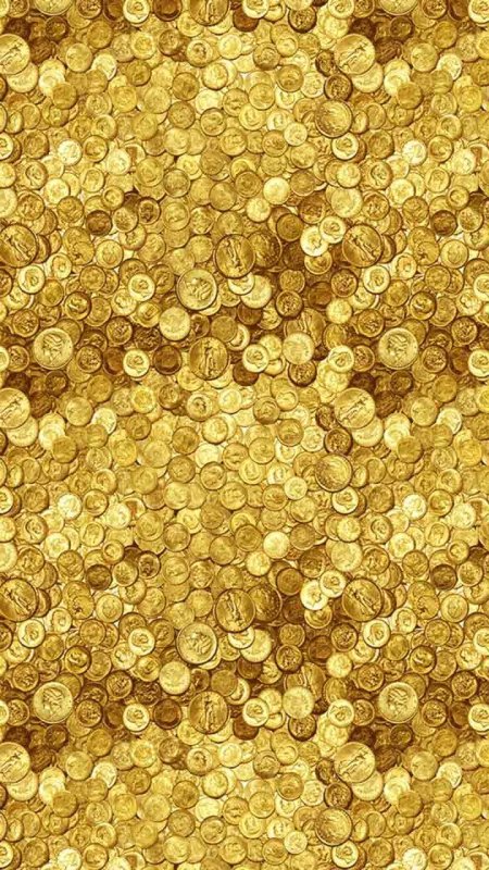 Россыпь золота