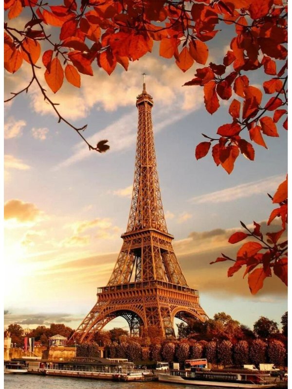 Картина по номерам Эйфелева башня