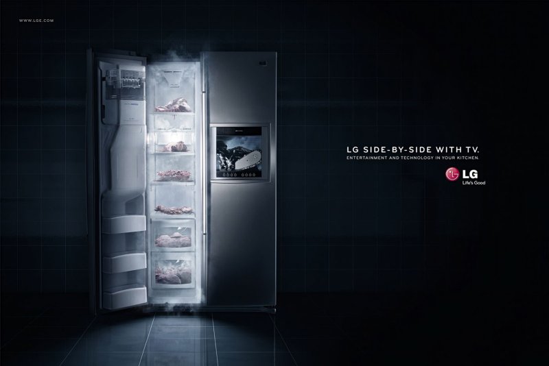 Реклама холодильника