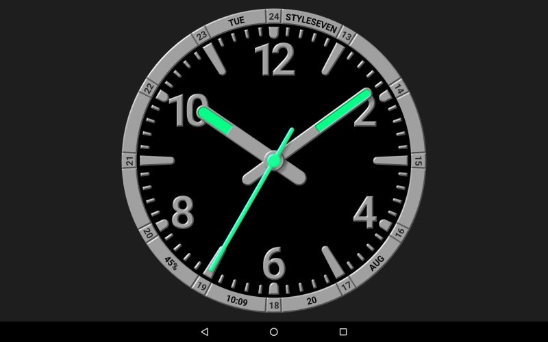 Заставка на часы