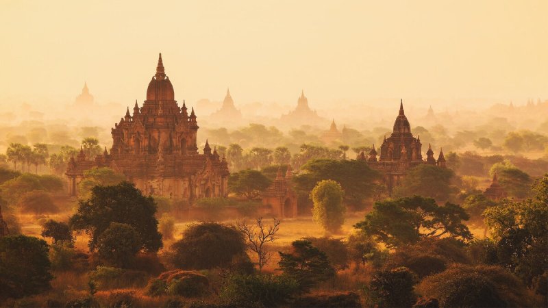 Буддийский пейзаж