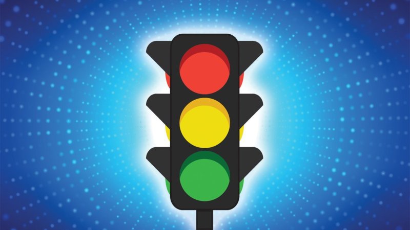 Светофор рисунок