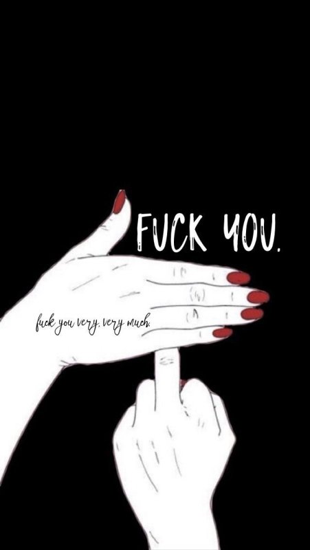 Фак на заставку