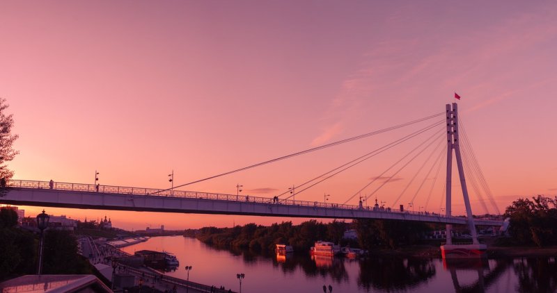 Мост влюбленных Тюмень