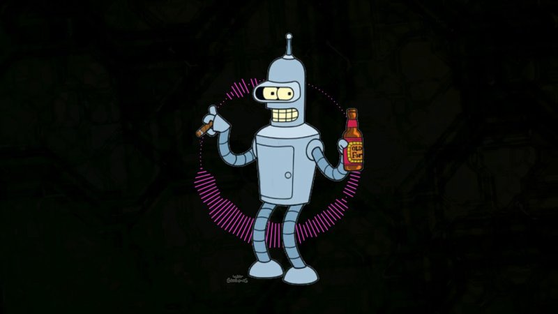 Бендер Футурама арт