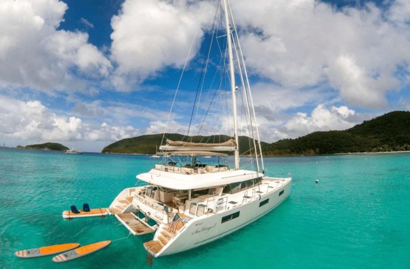 Яхта катамаран Карибы