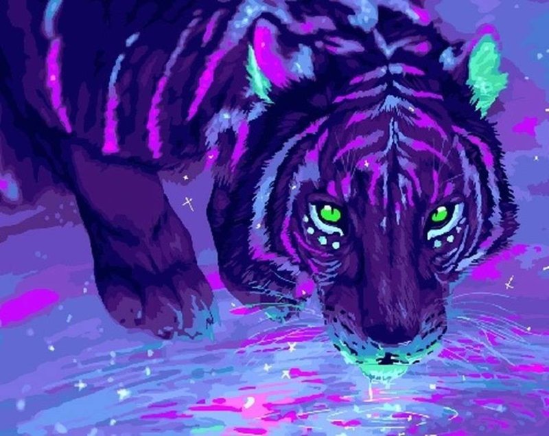 Светящиеся тигры