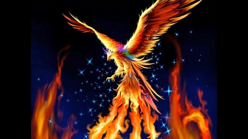 Симург птица Феникс