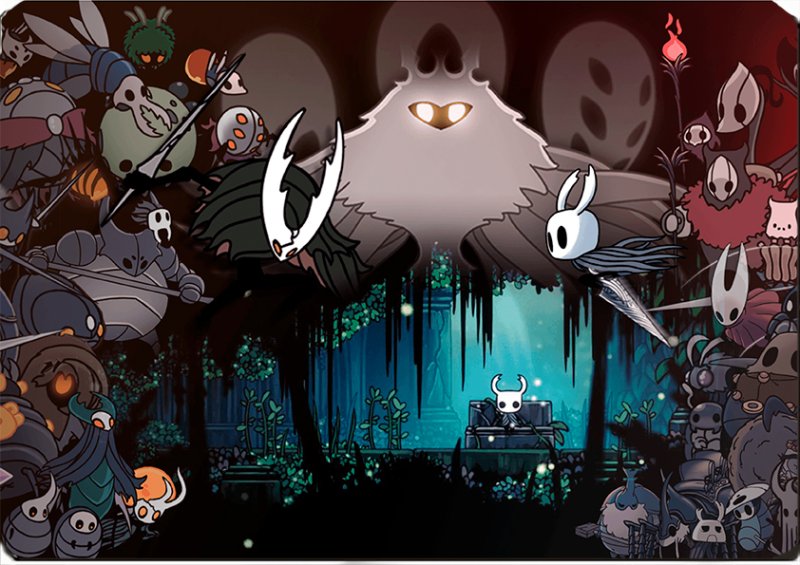 Коврик для мыши Hollow Knight